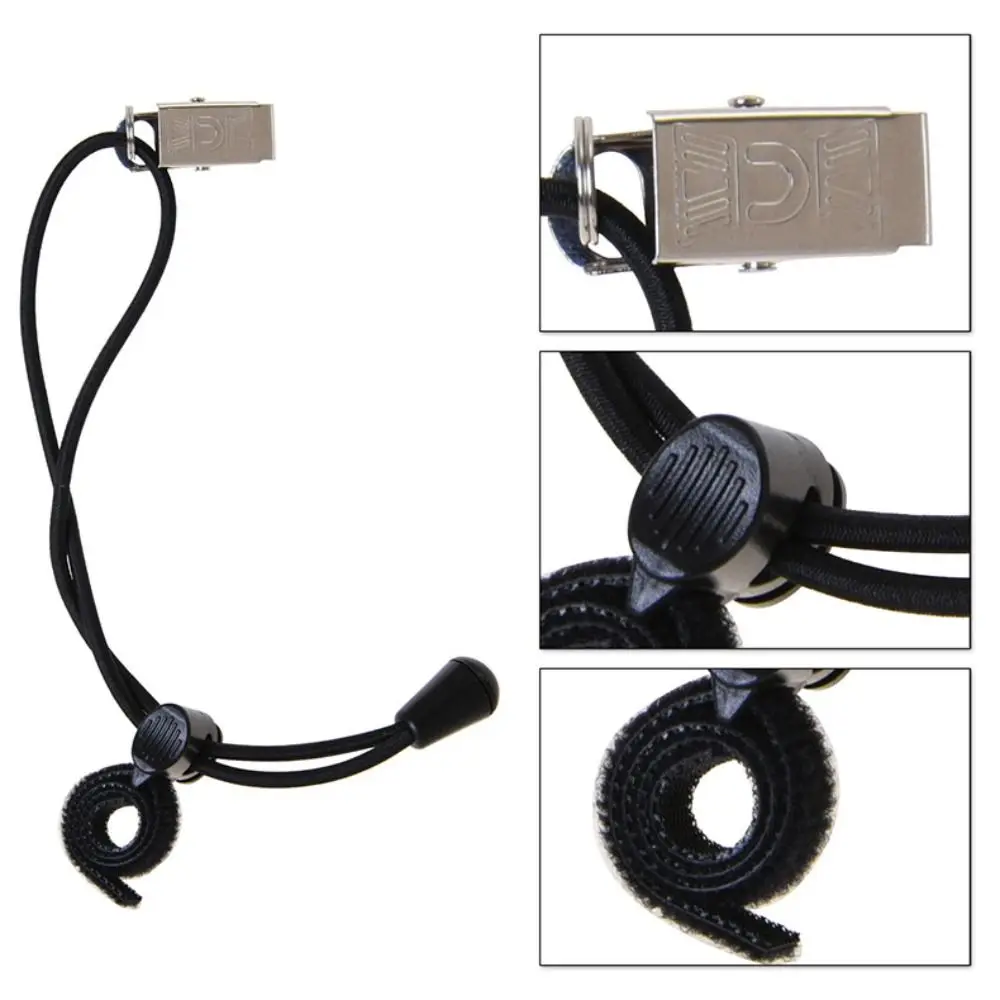 2pcs Elastic Backdrop Clips Adjustable Pants Leg Clip Photography Background Clips Multi-Functional Windproof Clamps