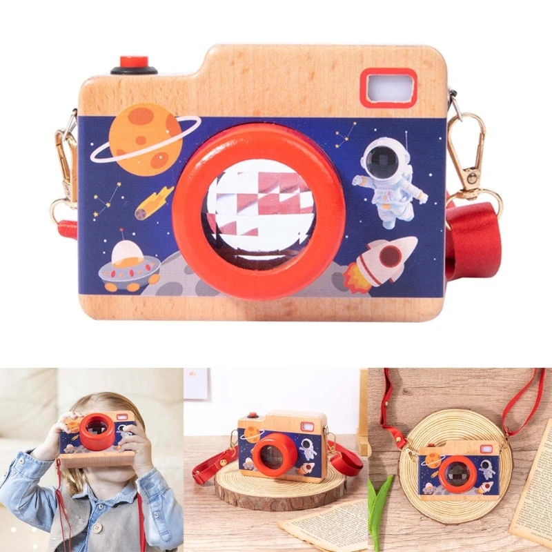 

77HD Cartoon Camera Portable Realistic Camera Preschool Montessori Toy