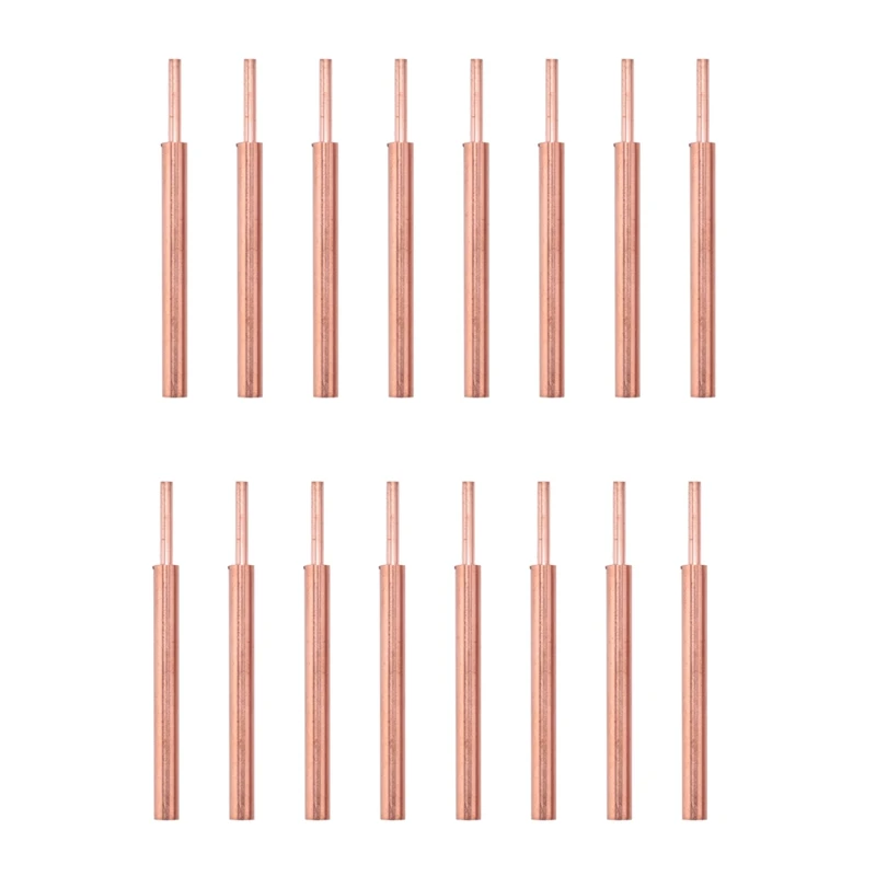 

16PCS Welding Needle Aluminum Oxide 3Mm Eccentric Rod Welding Machine Welding Pen Brazing Battery Nickel Plate