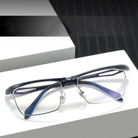 Очки HDCRAFTER мужские 180° °   Откидная оправа для очков для чтения по рецепту из титанового сплава, оптические очки с рецептами, женские очки — изображение 2