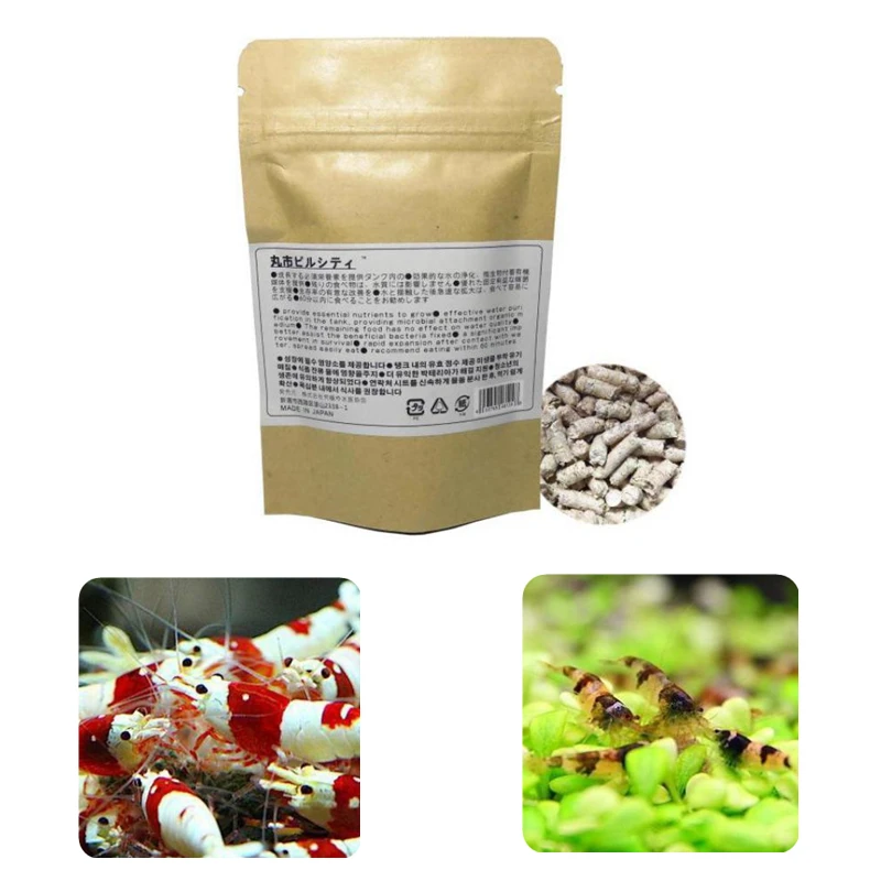 40G Natto Gamberetti Alimentari Per Acquario Completa Raffinazione Di Bacillustrs Subtilis Cibo Piccola Lumaca Gamberetti Alimentazione Serbatoio Di P