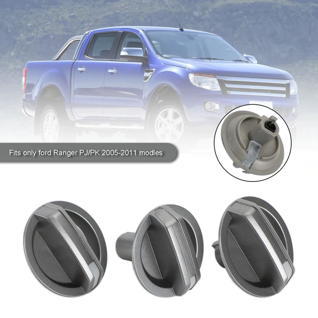 Artudatech 3pcs A/C Heater Fan Temperature Control Knob For Ford PJ PK  Ranger 2005-2011 Car Accessories - AliExpress