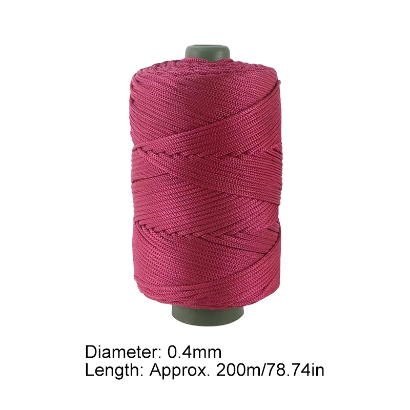 Solid Color Knitting Yarn Handmade Crochet Sweaters Scarves Hat Blanket Soft Threads Weave Nylon Rope DIY Sewing Supplies nylon rope nylon cord crochet yarn