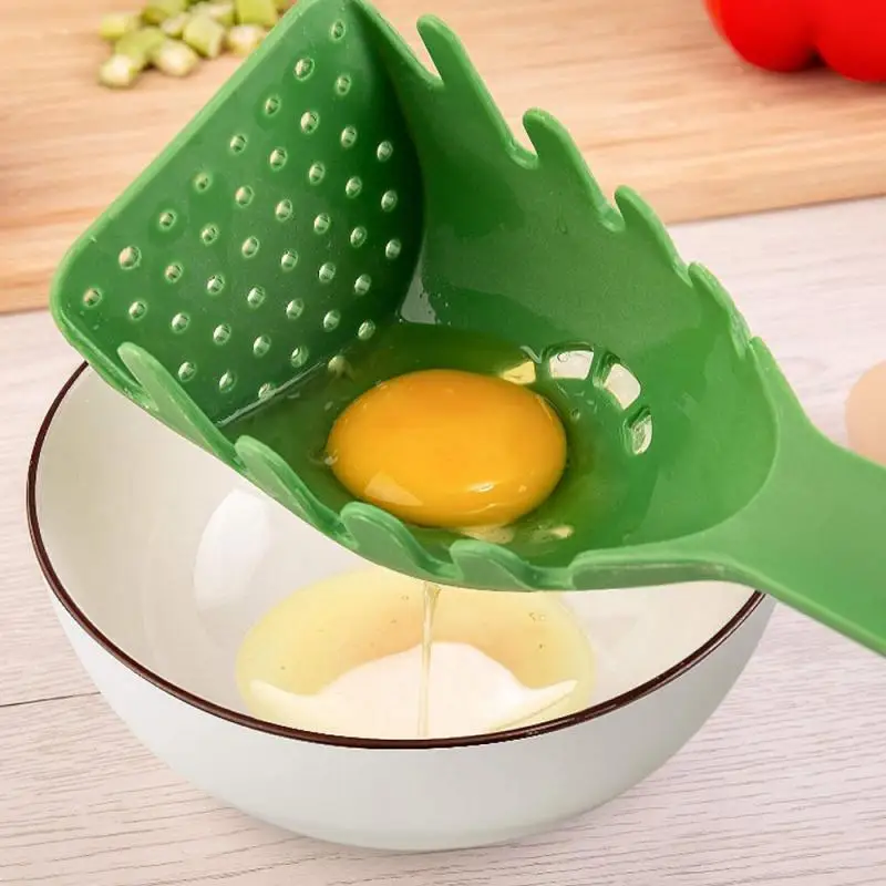 Scoop Colander Silicone Practical Noodle Spoon Noodle Spaghetti Ladle