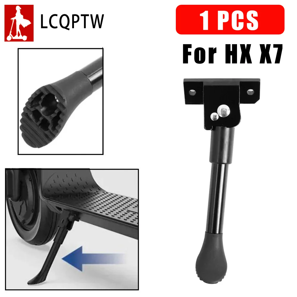 

Electric Scooter Foot Support Stand for HX X7 Aluminum Alloy Kickstand Parking Bracket Folding Tripod Side Foot Brace Parts