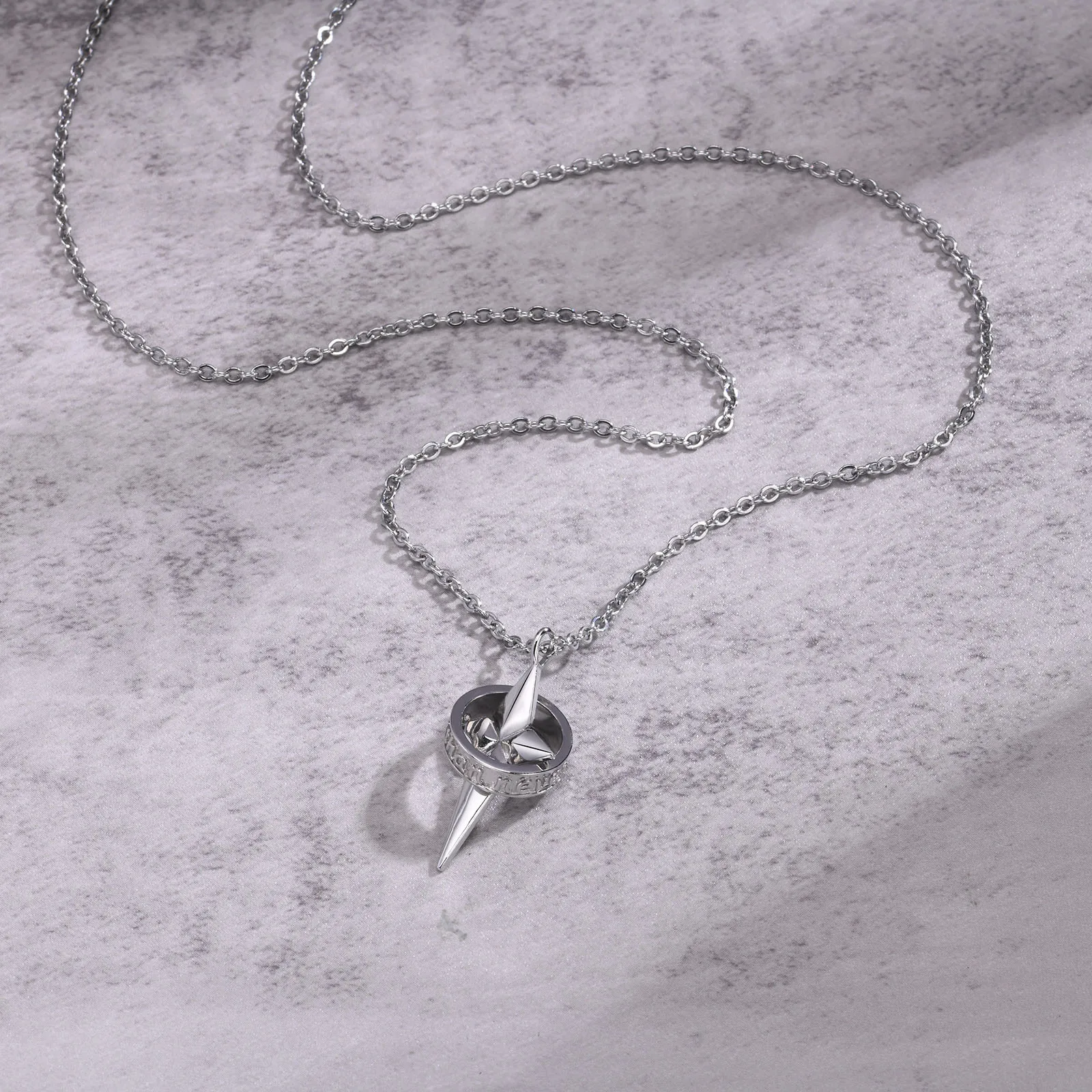 Mprainbow Mens Cross Pendant Necklaces with Round Prayer Charm,Valentine's Father's Day Birthday Party Gifts to Dad Father BFF