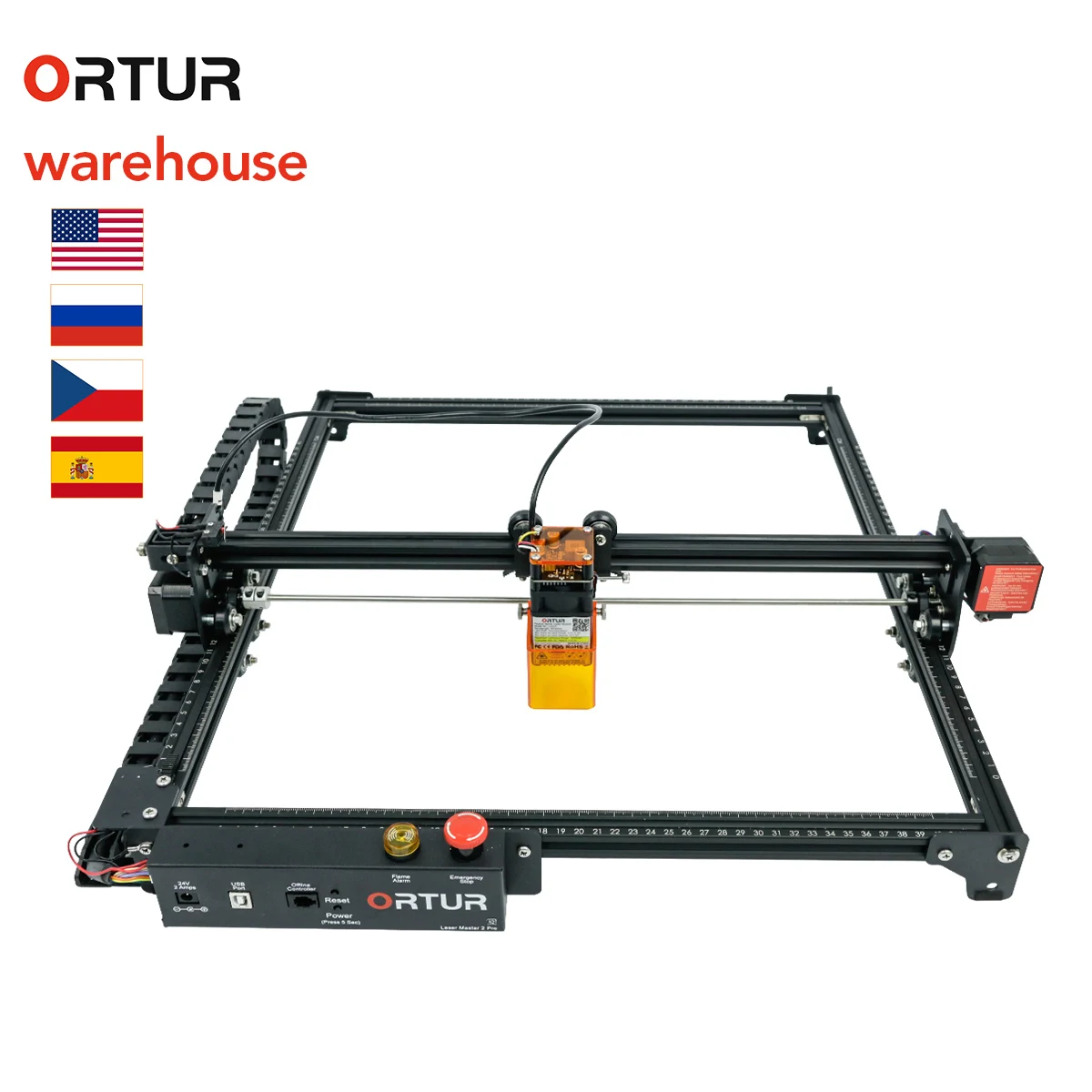 Fast Delivery Ortur Laser Master 2 Pro S2 Laser Engraving Machine With