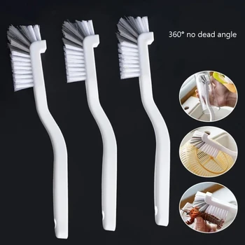 360 Degree Clean Narrow Brush Long Handle Fish Tank Straw Baby Milk Bottle Gap Glass Tube Cleaning Brush Home Kitchen Tools 1