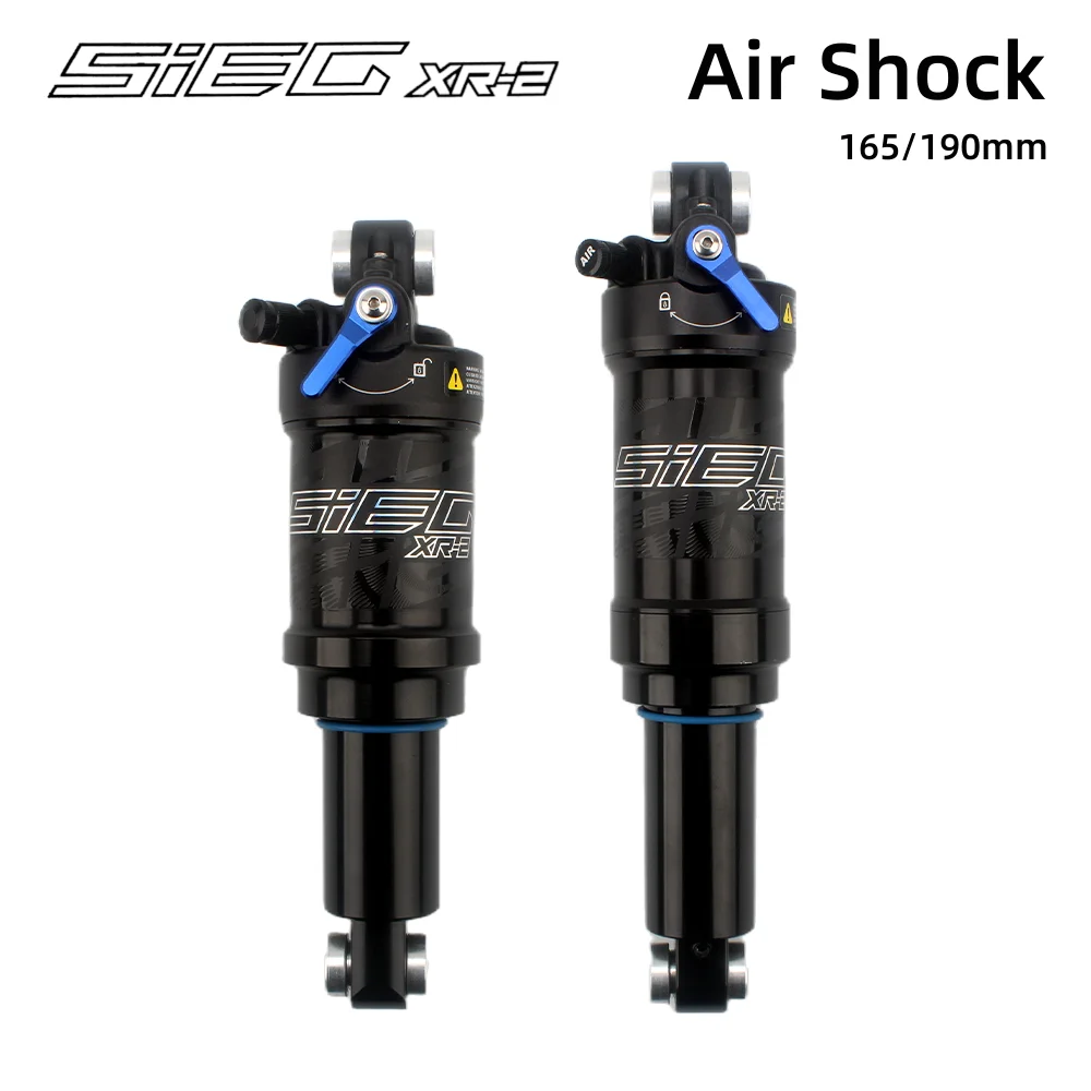 

SIEG XR2 Mountain Bike Air Shock Absorber With Lock for 165mm 190mm MTB Scooter Soft Tail Electric Bicycle Rear Shock Absorber