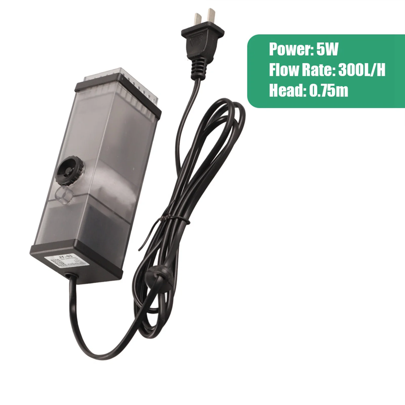 5W 300L/H Aquarium Water Fish Tank Filter Skimmer Oxygenation Pump 220V Chinese Standard Plug