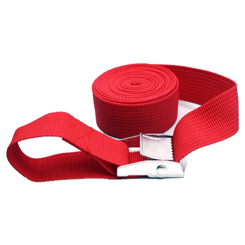 Cargo Straps Cargo Tie Down Strap Lashing Strap Tie Down Straps Luggage Strap 6M*25mm Red Tie Down Strap Strong Ratchet Belt Luggage Bag Cargo Lashing Metal Buckle 1m 2m 3m 4m 5m