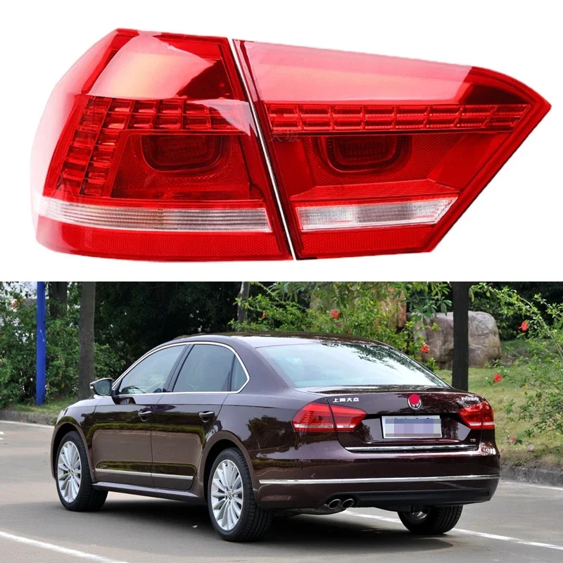 

For Volkswagen Passat 2011 2012 2013 2014 2015 car accsesories LED Tail Light Assembly Taillight Brake lights turn signals