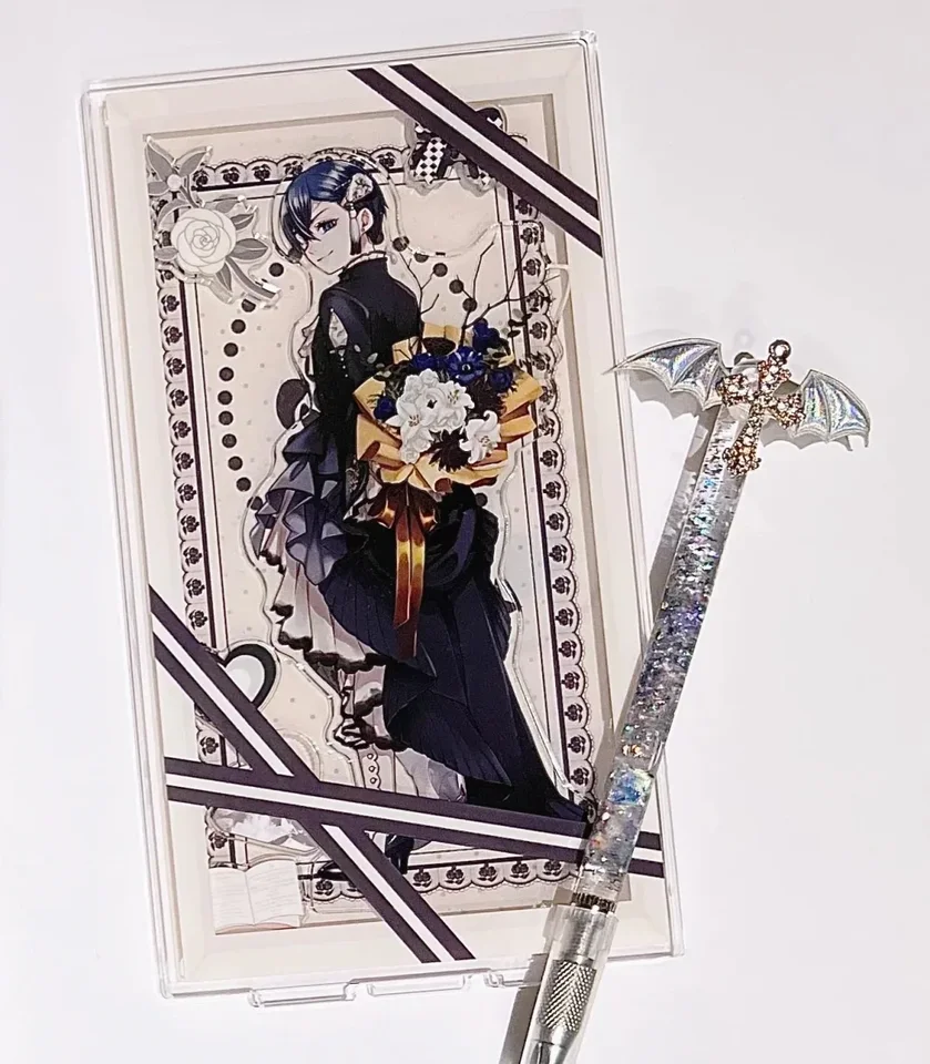 黒執事アニメグッズシエル・セバスチャン花束フラワーシリーズアクリル