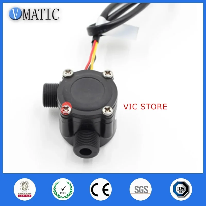 VCA368-4 Electronic Plastic In-line Water Flow Meter Sensor Switch