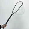 1pcs Portable 29.33in Length Folding Fishing Brail Net Lightweight Aluminum Alloy Frame Fishing Landing Scoop Net for Freshwater 3