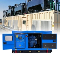 Groupe électrogène diesel silencieux personnalisé de 50 kW, station d'alimentation portable insonorisée pour la maison, le camping, la construction, énergie de secours 5