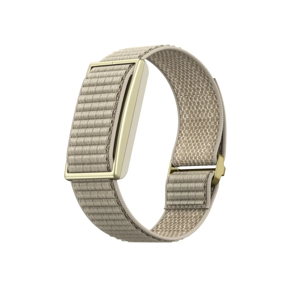 Nylon Sport Band Adjustable Fitness Tracker Strap - Breathable Replacement Wristband