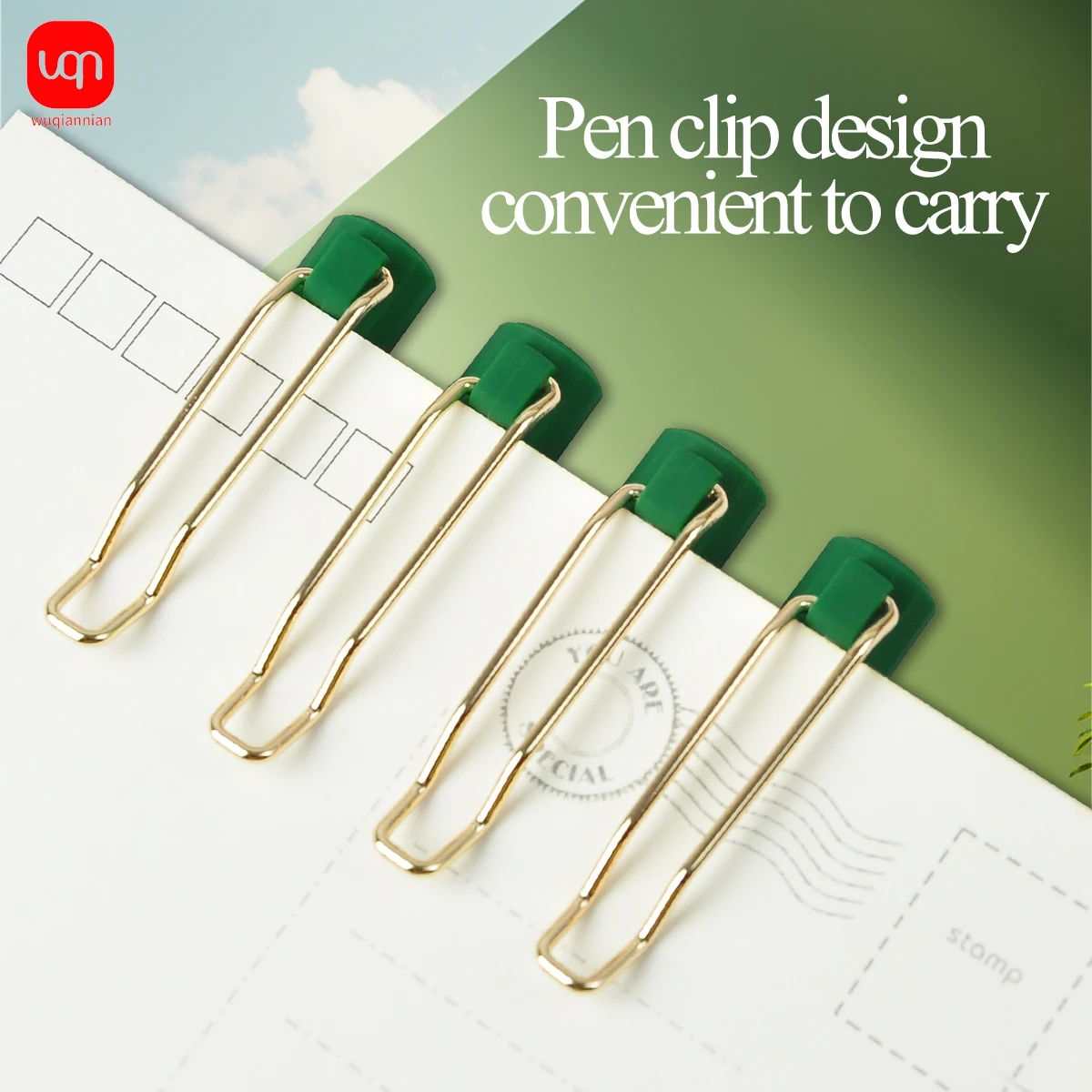 3/6/12pcs 0.7mm High Quality Matte Green Gel Pen Book Smooth Writing Pen Quick Dry Ballpoint Pen Office & School Stationery 4