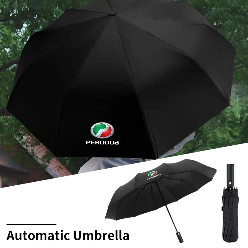 Parasole Portatile Con Logo Auto Parasole Auto Pieghevole 12 Osso Per Perodua Axia Bezza Myvi Alza Ativa Aruz