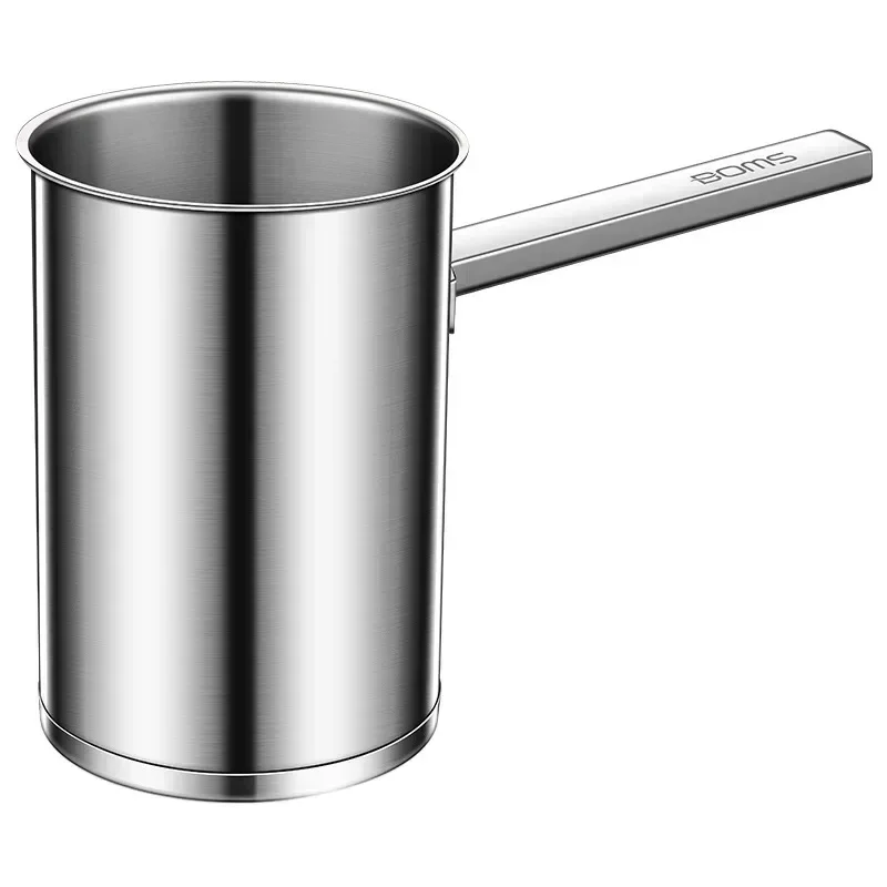 Stainless Steel Multifunction With Pot Lid Deep With Fryer Basket strainer Fries French Soup Noodle Induction Cooker Gas Kitchen
