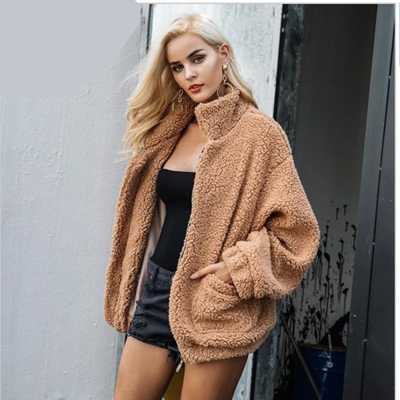 

Fur Coat Women's 2023 Autumn/Winter New Plush Loose Coat