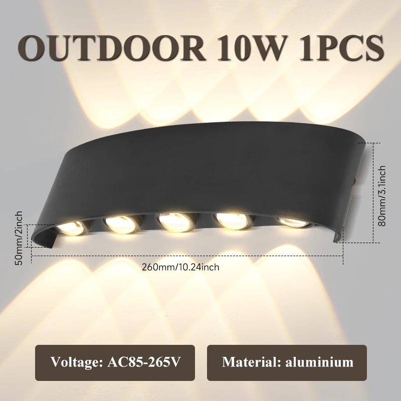 10W 10led beads,Warm white