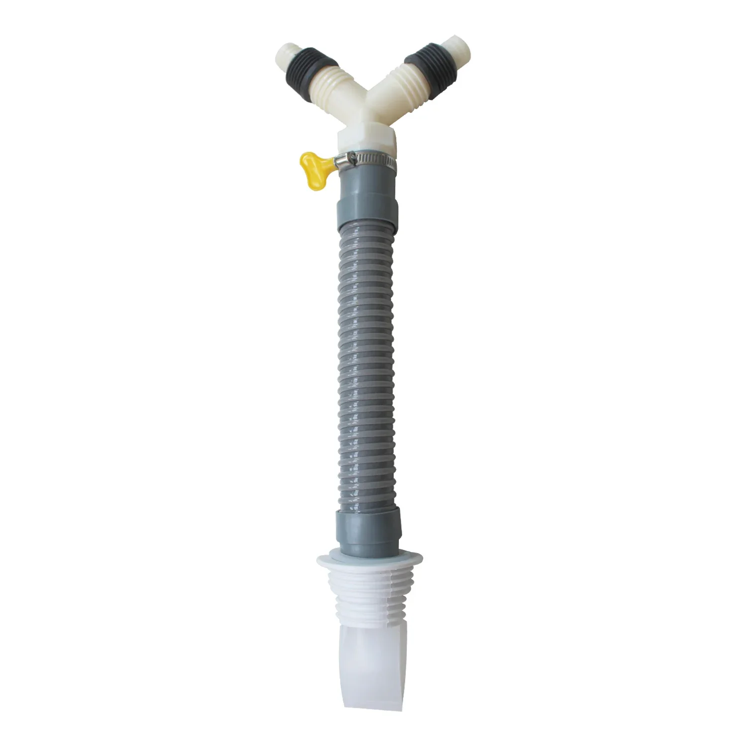 Washing machine drain pipe kit Washing Machine outlet hose adapter inlet pipe connector drain basin tee joint Splitter Connector Drainage Hose Coupling