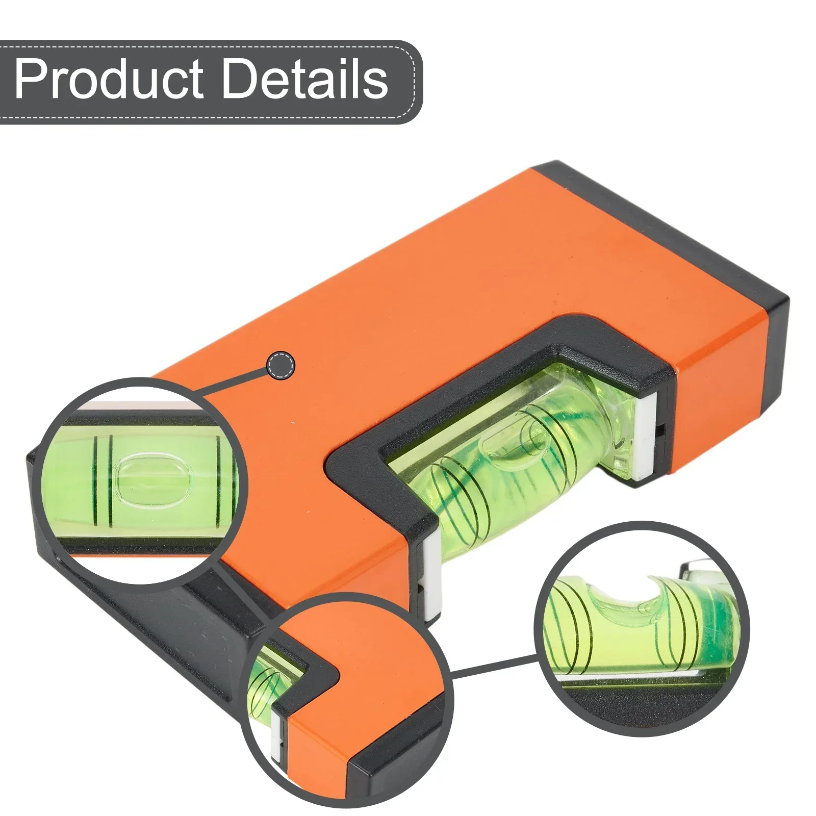 Tool Bubble Level High Precision Level Gauge 100mm*50*20mm 10cm 1pcs Aluminium Alloy