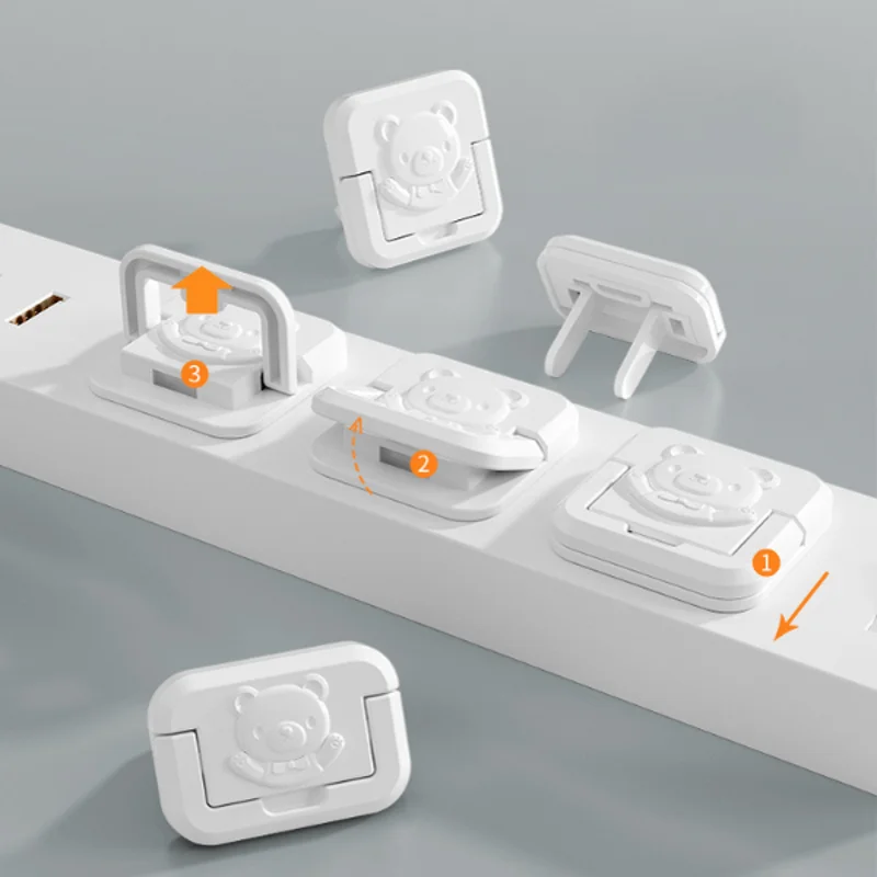 EU power socket power socket baby child child safety protection protection anti-electric shock plug protector rotating cov