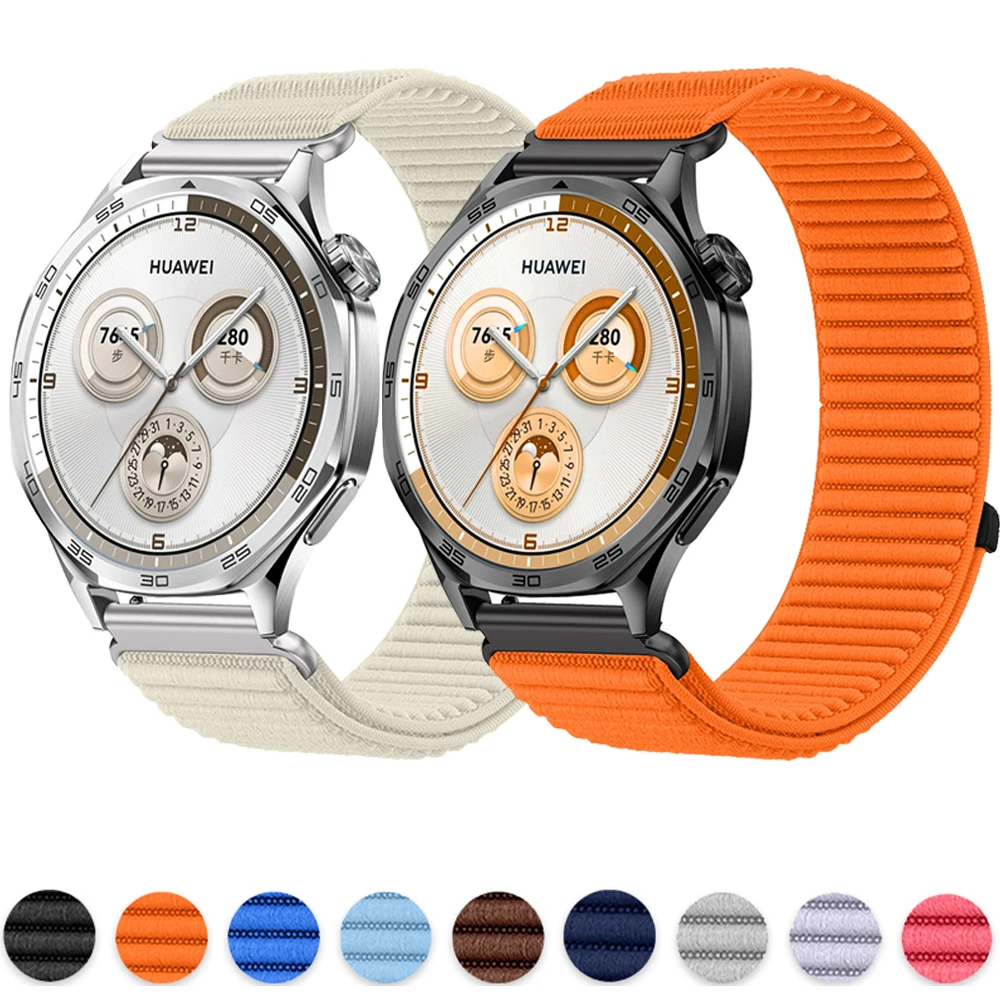 Versatile Nylon Loop Watch Band - Adjustable Wristband