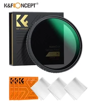 K&F Concept Variable ND2-ND32 Neutral Density Filter (Nano-X) 58mm 67mm 72mm 77mm 82mm 28-Layer Water And Scratch Proof Coatings 1