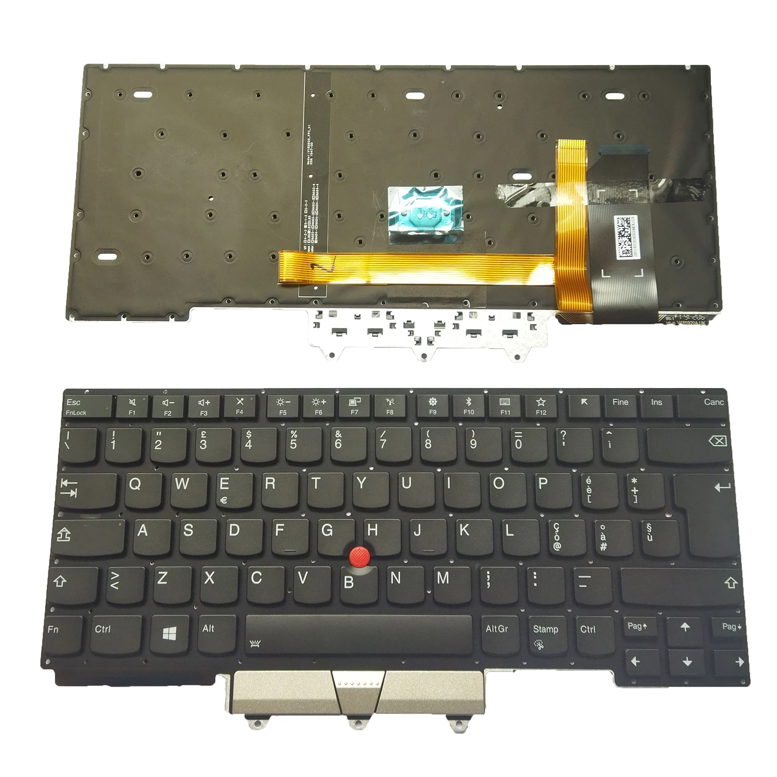 

Black Backlit IT Keyboard For Lenovo ThinkPad E14 Gen 1 20RA 20RB
