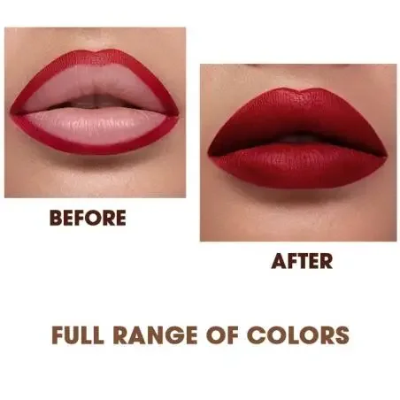 6cps/Set Rozza Velvet Matte Lip Liner,Long-Lasting Waterproof Finish,Non-Fading,Brown,Pink,Purple Shades,Perfect for All Skins 3