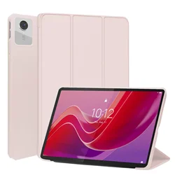 Smart Flip Stand Case with Auto Wake/Sleep for 11 - inch Tablets (2024 Edition) (Pink)