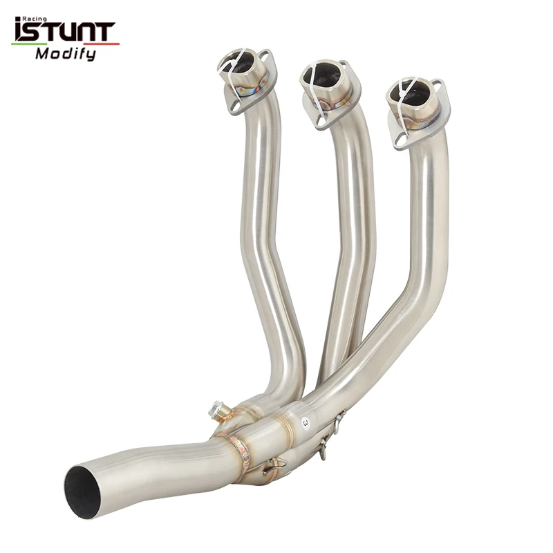 For TRIUMPH DAYTONA 675 675 R 2013 - 2017 Motorcycle Exhaust Full System Front Link Pipe Espace Moto Connect Original Muffler - Image 3