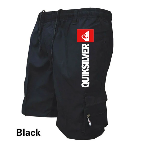 Шорты-карго мужские свободного покроя, модные штаны для бега, удобные дышащие бордшорты 1