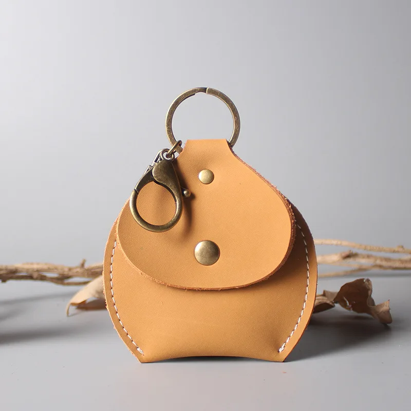 

Coin Storage Bag Man Purse Vintage Wallet Woman Key Fob Handbags for Women Free Shipping Headphone Purses Genuine Leather Pouch