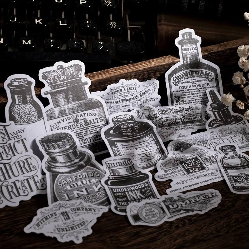 

50 шт./партия, Стикеры для записей поэтов, 4 вида