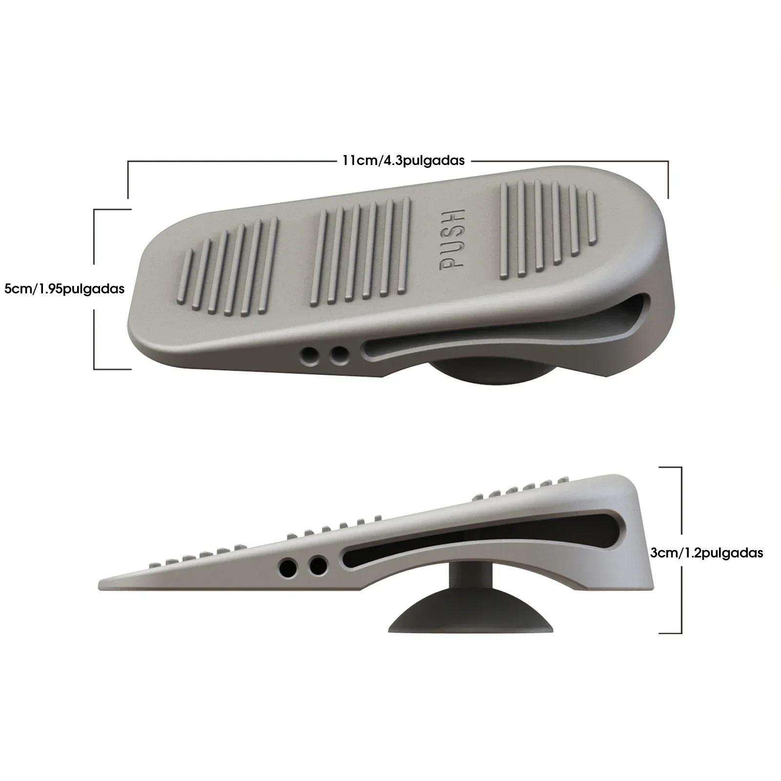 Door Stop Silicone Door Stopper Shock Absorbent Block Wedge Baby Safety Protector Anti-collision Easy Storage