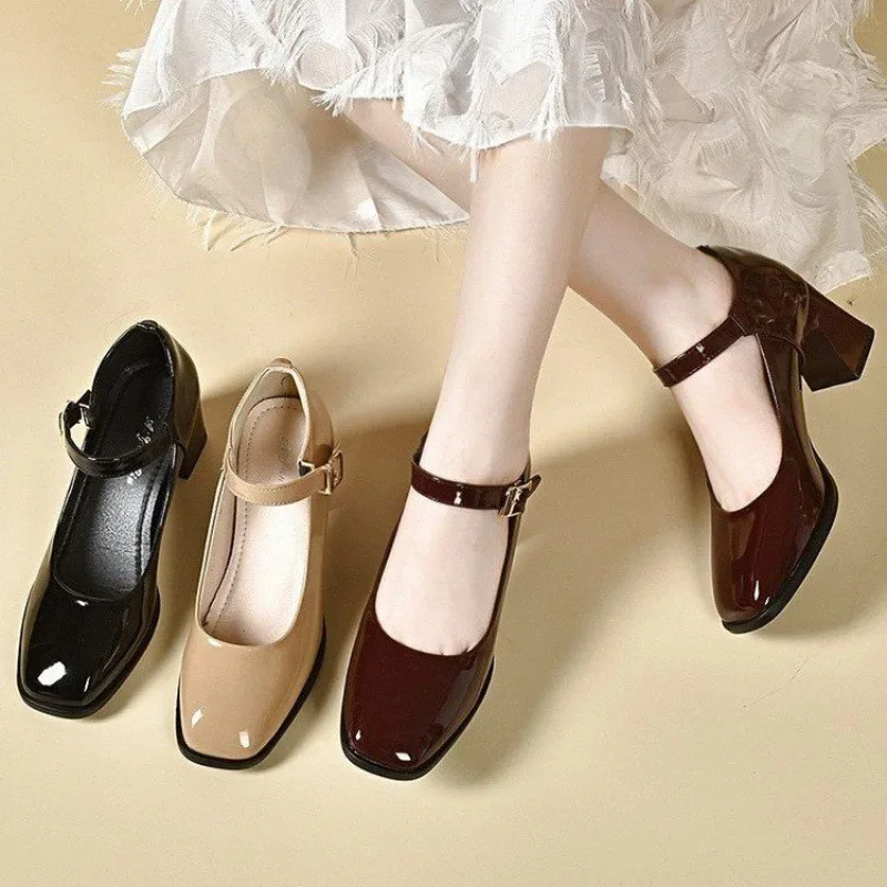 2025Shoes For Women Comfortable And Elegant With Medium Heels Woman Pumps Luxury Women's Hot Trendy Stylish A Non Slip Offer On