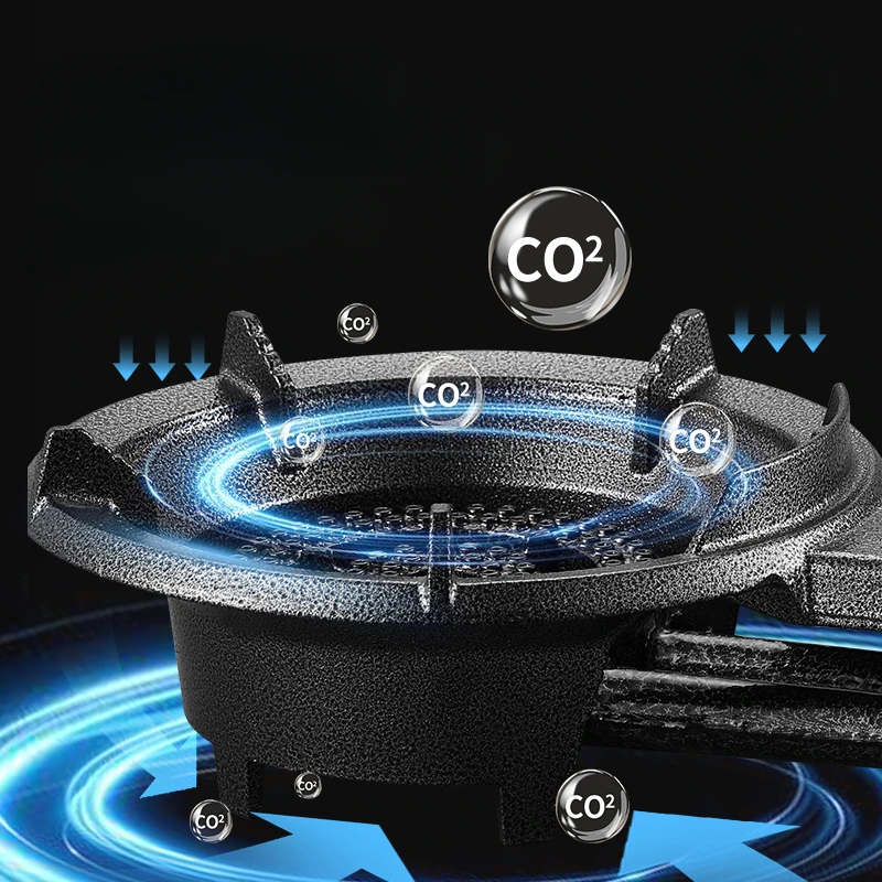Household Kitchen Energy Fierce Stove Commercial Restaurant Energy Saving Gas Stove High Temperature Single