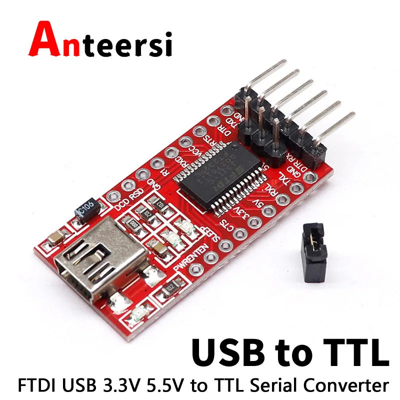 Ft232Rl Ftdi Usb 3.3V 5.5V A Ttl Modulo Adattatore Seriale Forarduin Mini Porta. Acquista Una Buona Qualità!