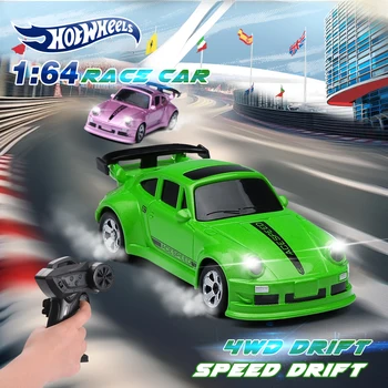 1/64 RC Auto a Quattro Ruote motrici Telecomando Desktop Stunt Car Proporzioni complete Mini Racing Drift Car Giocattolo Modello Ragazzo Regalo