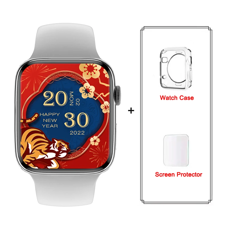 2022 New 1.9 Inch DT7 Max DT NO.1 7 Smart Watch 7 GPS Track NFC Bluetooth Call Wireless Charging Smartwatch PK IWO W27 W37 Pro 