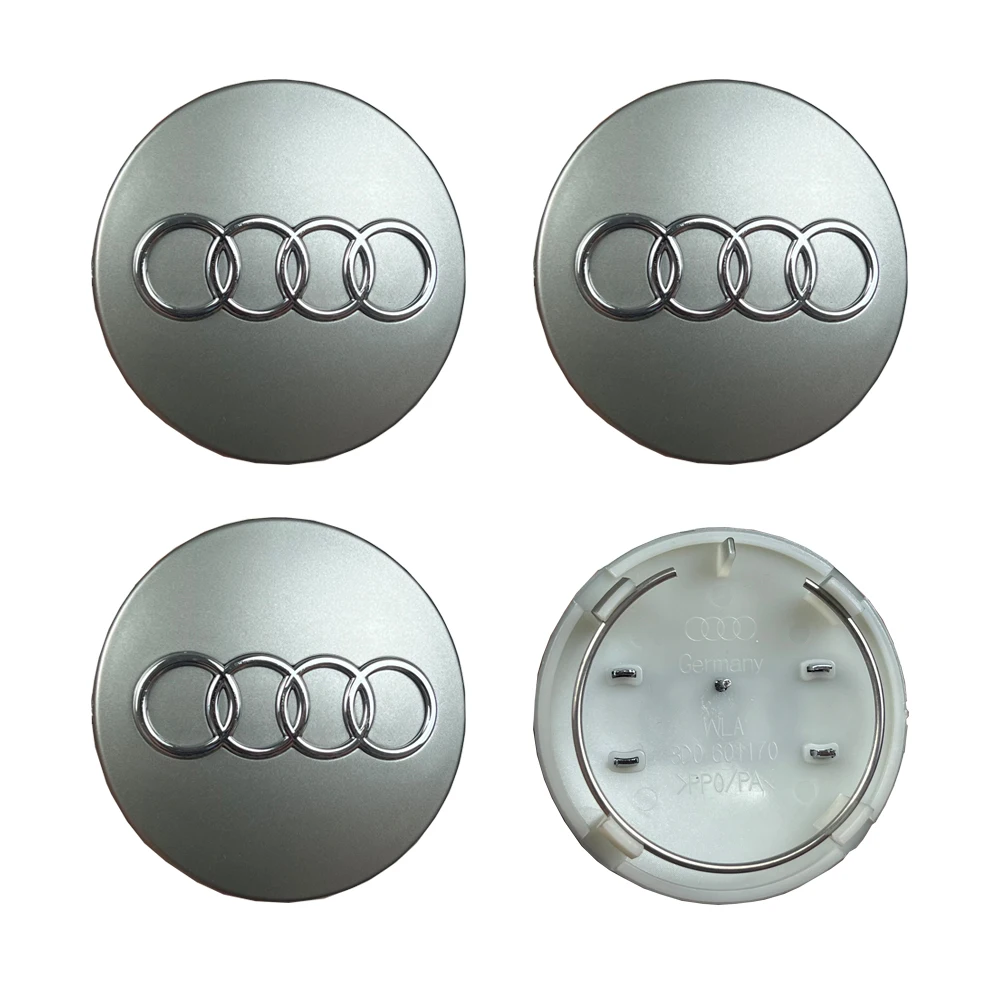 4pcs Car Wheel Center Cap Hub Covers Badge - 60mm to 69mm