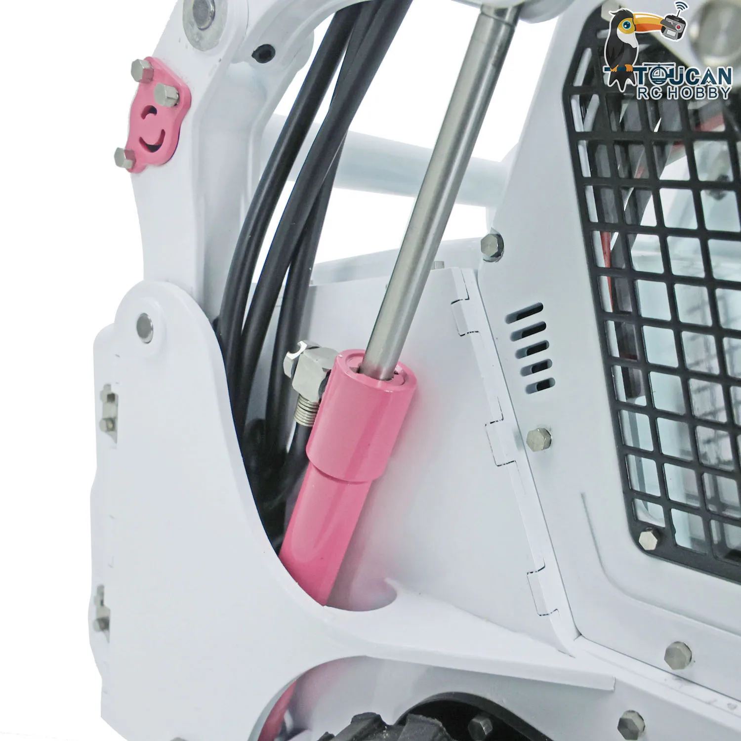 LESU 1/14 RC Hydraulic Loader Aoue Lt5H Metal Skid-Steer Wheeled Radio Truck Light Sound Finished Trucks Car Thzh1344-SMT8 6