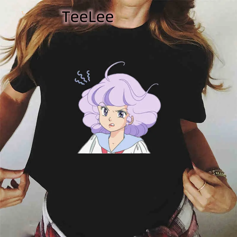 

Anime Creamy Mami Women's Magical Angel T Shirt Cute Kawaii Girls TShirt Oversized Tees Tops Harajuku Short Sleeve drop,ship