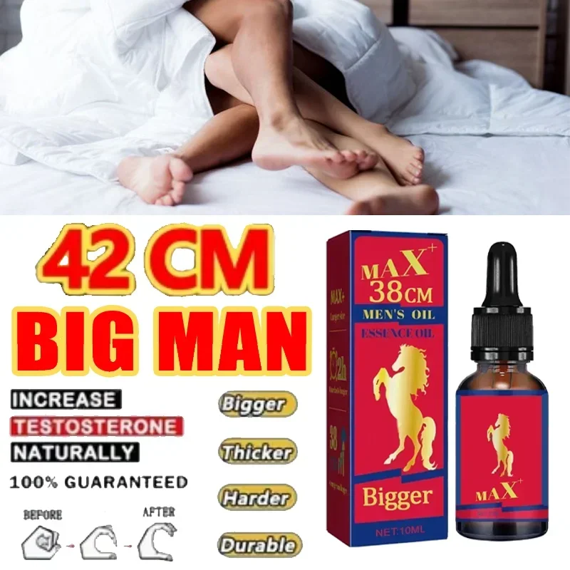 Men’s Penis Growth and Thickening Oil Enhance Erection Increase Size Promote Blood Flow Delayed Ejaculation Maximize Pleasure