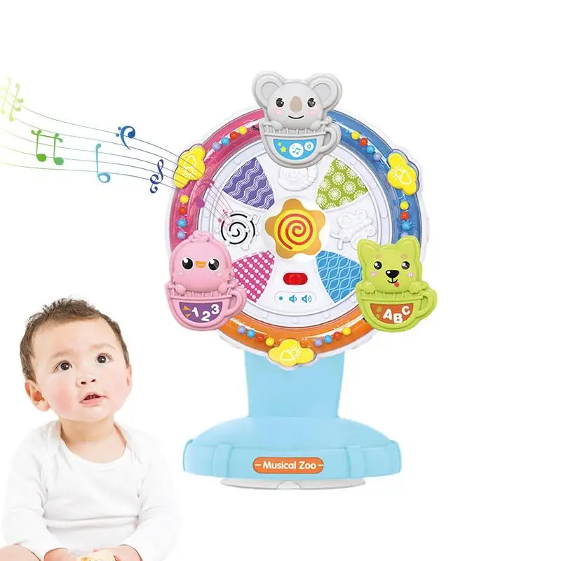 

High Chair Toys Ferris Wheel With Songs And Sounds Musical Toy Preschool Learning Early Educational Toy Playing Games For 0-3