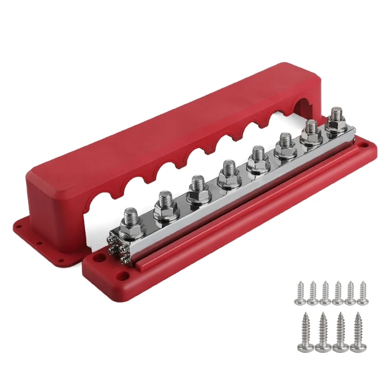 

Блок распределения питания 3/8 дюйма, шина, 600 А, блок электрических клемм для автофургонов